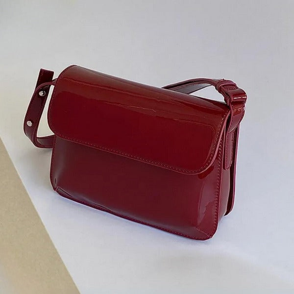 BIANCA HANDBAG RED WINE